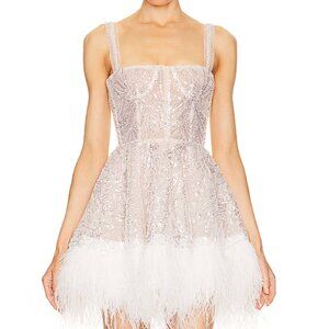 Bronx and Banco Beaded Mini Dress